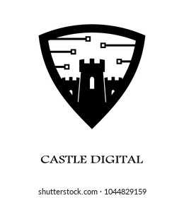   Castle Logo 스톡 벡터(사용료 없음) 741646441 - Shutterstock castle logo