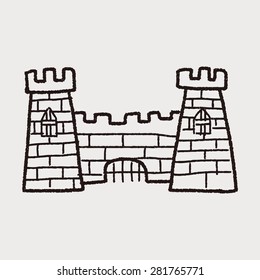 castle doodle