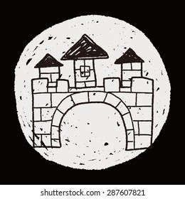 castle doodle