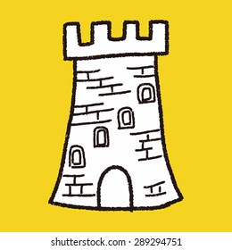castle doodle
