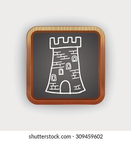 castle doodle