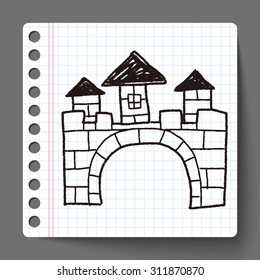 castle doodle