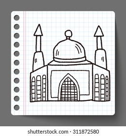 castle doodle