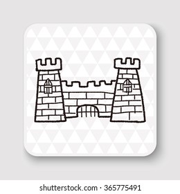 castle doodle