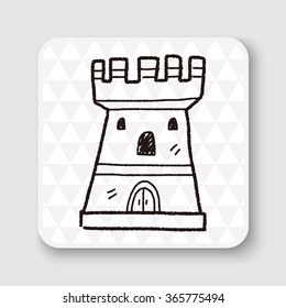 castle doodle