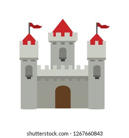 Castle emoji vector