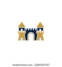 Castle with gates and gates