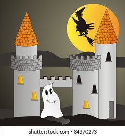 castle, halloween