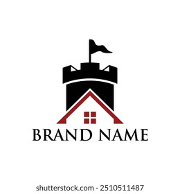 Vector de diseño de logotipo de Castle House