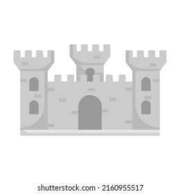 Castle icon design template vector illustration