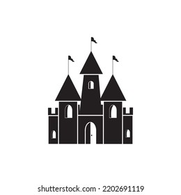 castle icon design vector illustration house