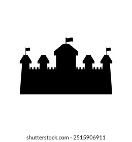Schloss-Symbol auf Hintergrund