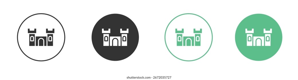 Conjunto de iconos de Vector de línea plana minimal.