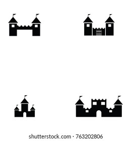 castle icon set