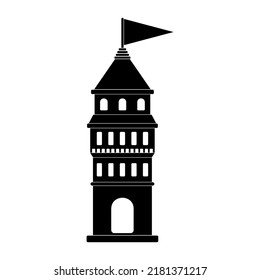 castle icon set, castle vector set sign symbol
