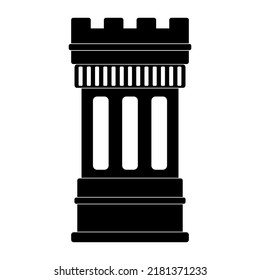 castle icon set, castle vector set sign symbol