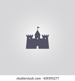 castle icon. castle sign