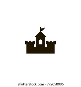 castle icon. sign design