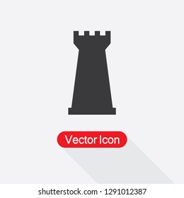 Castle Icon Vector Illustration Eps10