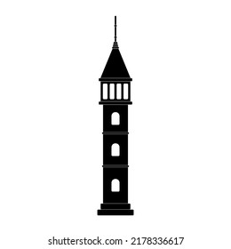 castle icon, castle vector sign symbol