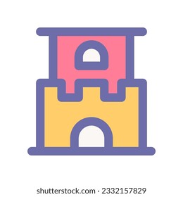 castle icon for your website design, logo, app, UI.