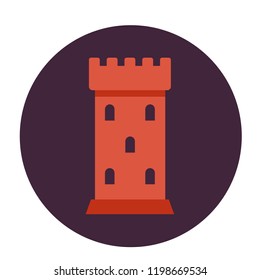 Castle icons set