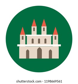 Castle icons set