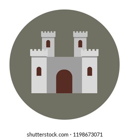 Castle icons set