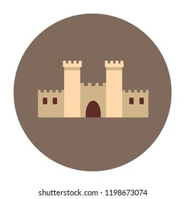 Castle icons set