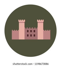 Castle icons set