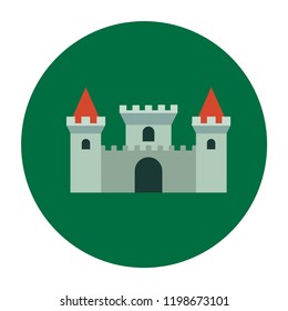 Castle icons set