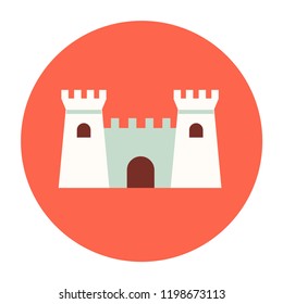 Castle icons set