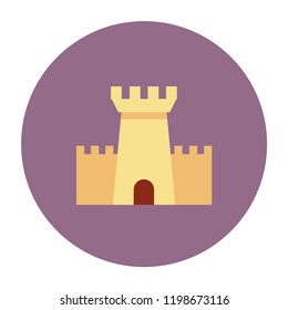 Castle icons set