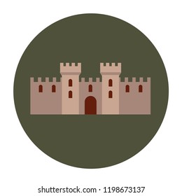 Castle icons set