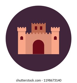 Castle icons set