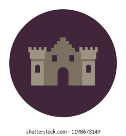 Castle icons set