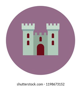 Castle icons set