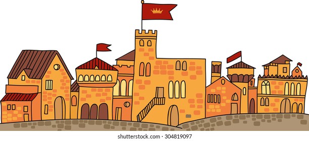 Castle illustration