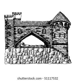 castle illustration