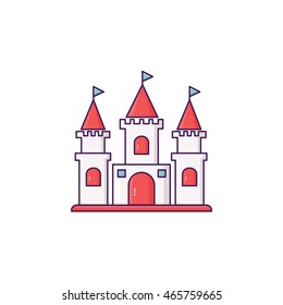 Castle Illustration Icon