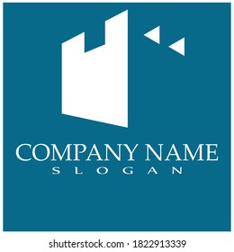  Castle ilustration logo vector template