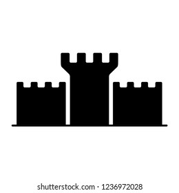 castle, kingdom ion vector