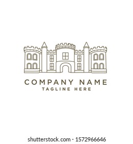 The Castle Line Vintage Logo 