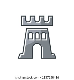 castle logo design