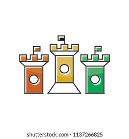 castle logo design