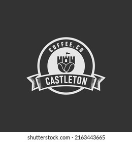 Castle Logo Design Inspirations Vector