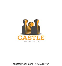 Castle Logo Design Template