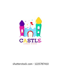 Castle Logo Design Template