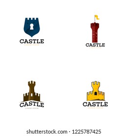 Castle Logo Design Template