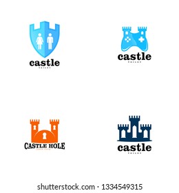 Castle Logo Design Template
